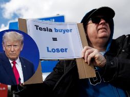 Trump lanza mensaje a quienes han atacado a Tesla. EFE / T. AKMEN