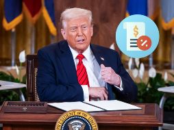 Donald Trump confesó que habrá flexibilidad en el tema de aranceles. EFE / ARCHIVO