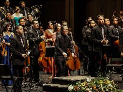 La noche del sábado, la música del compositor francés resonó con una majestuosidad que envolvió a los asistentes en un viaje sonoro a través de sus obras más emblemáticas. EL INFORMADOR/ A. Navarro.