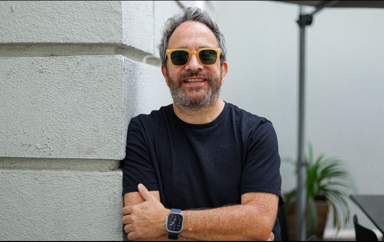 Alejandro Tavares. El nuevo director de FILMA Jalisco posa para esta casa editorial desde el MUSA. EL INFORMADOR/H. Figueroa