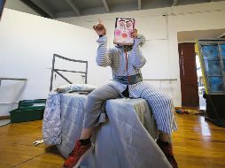 Escena de uno de los monólogos que participarán en el encuentro. CORTESÍA