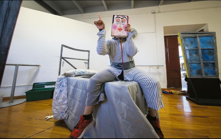 Escena de uno de los monólogos que participarán en el encuentro. CORTESÍA