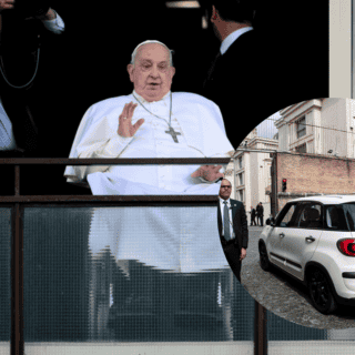 Papa Francisco: Estas son sus primeras imágenes fuera del hospital