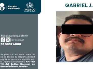 Gabriel "J" fue puesto a disposición de un Juez de Control por el delito de desaparición forzada de personas. ESPECIAL