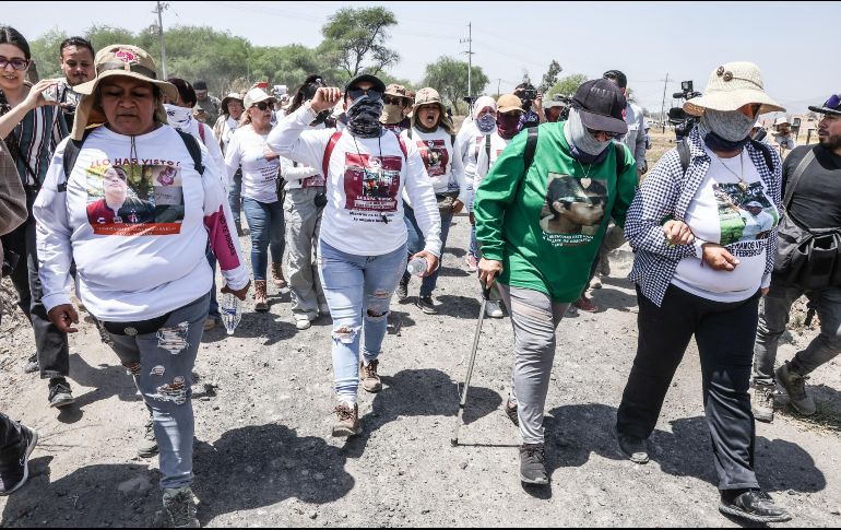 Recordaron que los colectivos de búsqueda han trabajado incansablemente para descubrir la verdad y buscar justicia para las víctimas. EL INFORMADOR / A. Navarro