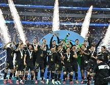 Raúl Jiménez fue el hombre que condujo al Tricolor a la victoria 2-1 en el SoFi Stadium de Inglewood, California. IMAGO7.