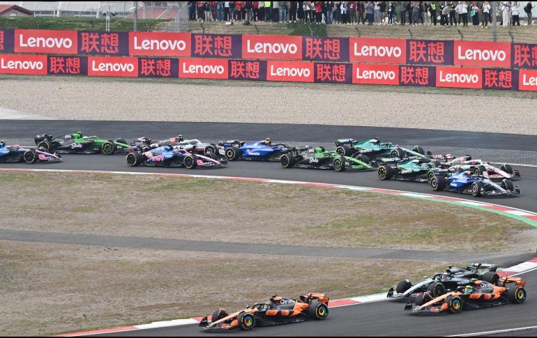 El equipo McLaren encabeza la clasificación del campeonato de escuderías. AFP / P. Crock