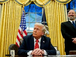 Trump ha apostado por implementar de manera agresiva aranceles a las importaciones de diversos socios del país. EFE/ARCHIVO