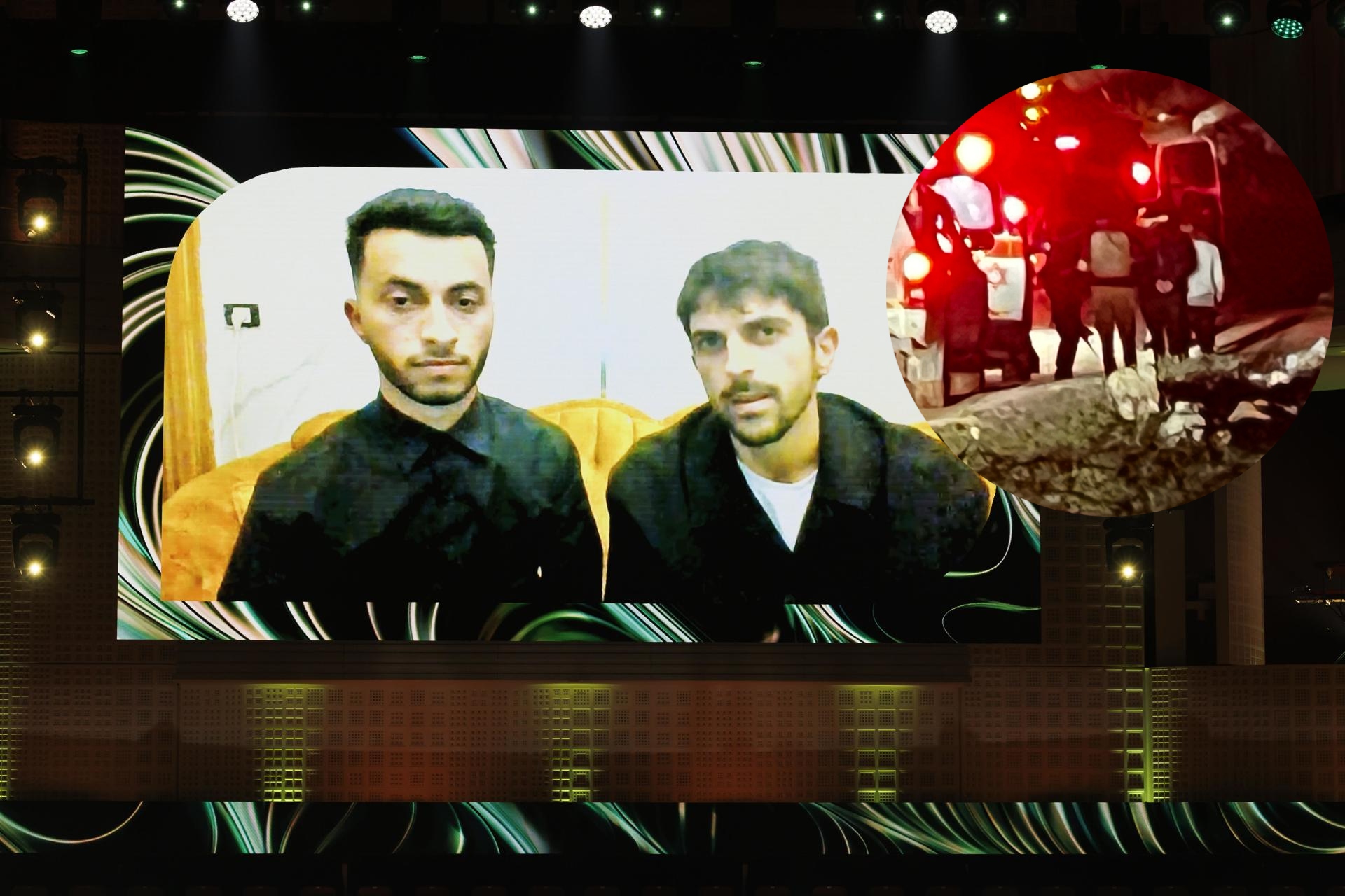 Yuval Abraham, codirector israelí de “No Other Land”, denunció la detención del cineasta Hamdan Ballal realizada presuntamente por la policía israelí en Cisjordania. EFE / ARCHIVO / ESPECIAL / X: @basel_adra