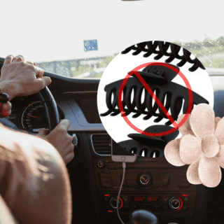 Esta es la razón por la que JAMÁS debes usar una pinza para el cabello mientras conduces