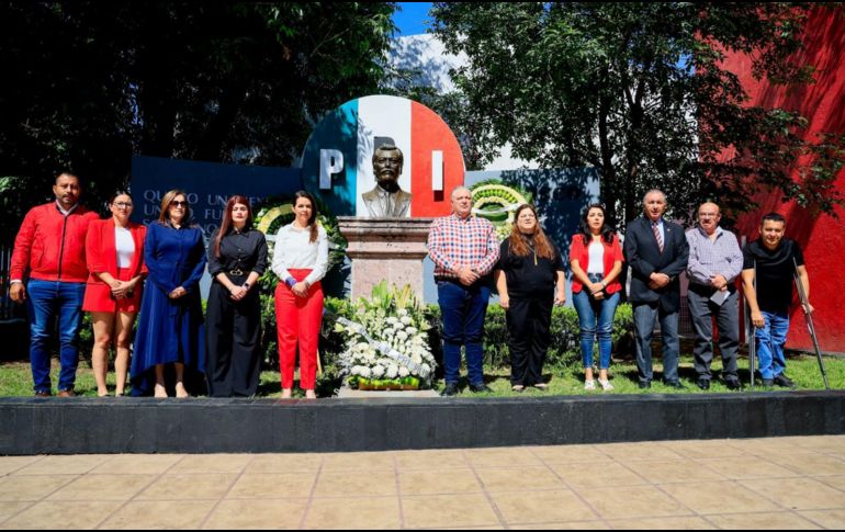 La presidenta del PRI, Laura Haro recordó la frase 