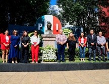 La presidenta del PRI, Laura Haro recordó la frase 