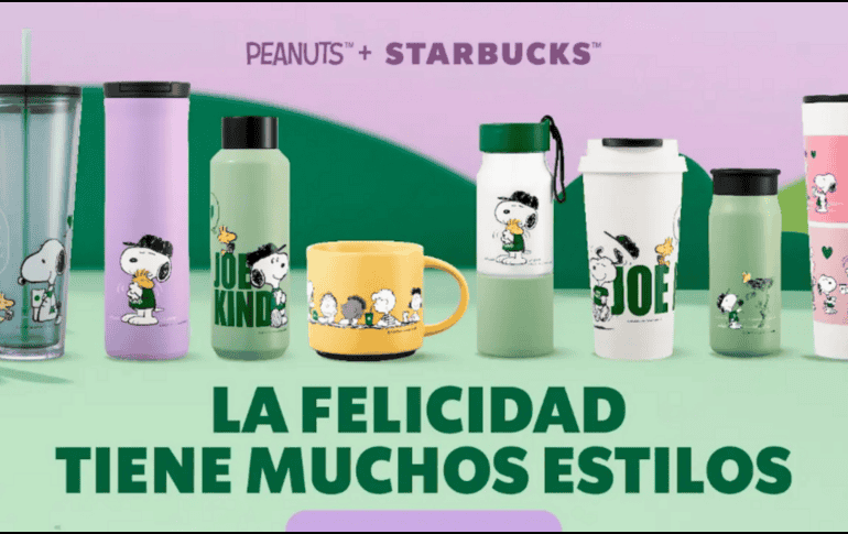 La colección Peanuts x Starbucks ya está disponible. Starbucks/ESPECIAL