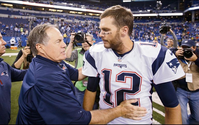 La relación entre Belichick y Tom Brady no fue la mejor en los últimos años. AFP/J. Robbins
