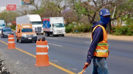 Inician obras en Carretera a Chapala sin cierres viales