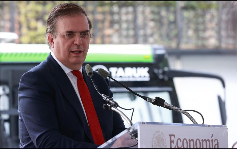 Ebrard anunció que viajará por quinta vez a Washington para negociaciones comerciales con Estados Unidos a una semana del nuevo plazo, del 2 de abril, para que entren en vigor los aranceles promovidos por el presidente Donald Trump. EFE/ A. Cruz.