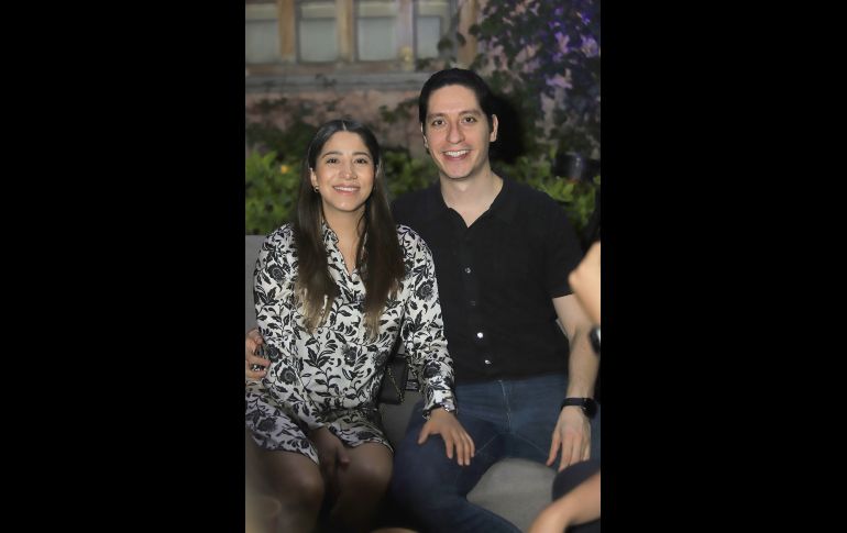 Tabata Fuentes y Luis Sandoval. GENTE BIEN JALISCO/ Claudio Jimeno