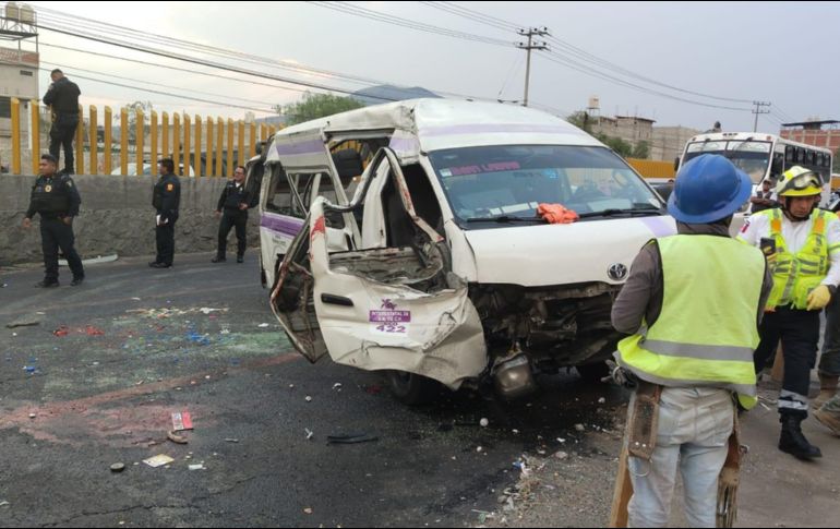 Los heridos fueron trasladados a diferentes hospitales. ESPECIAL.