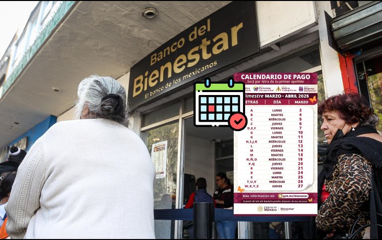 Conoce qué apellidos serán los últimos en recibir su pago de la Pensión Bienestar. EL INFORMADOR / ARCHIVO