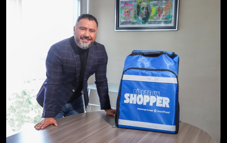 Roberto Villalpando, CEO de Movilfood, la nueva plataforma de comida en México. GENTE BIEN JALISCO / C. Jimeno