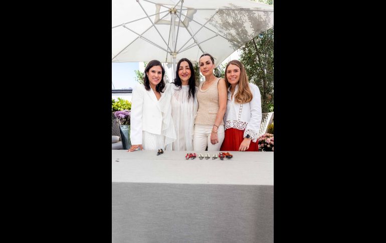 Paola Moreno, Marita Loves, Sofía Barragán y Fernanda Moreno. GENTE BIEN JALISCO / A. Rodríguez