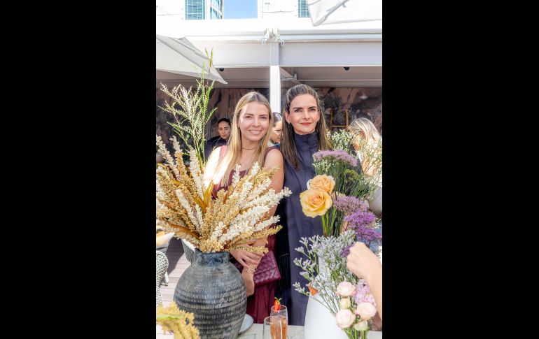 Dayanara Villaseñor y Adriana Sención. GENTE BIEN JALISCO / A. Rodríguez