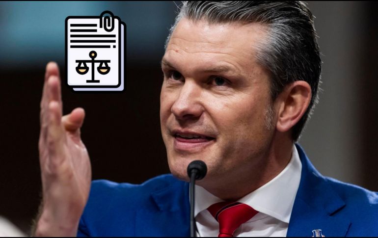 Pete Hegseth fue demandado por su polémico error en el chat a través de Signal. EFE / ARCHIVO