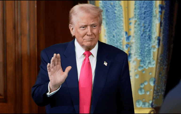 Donald Trump, presidente de Estados Unidos. AP / ARCHIVO