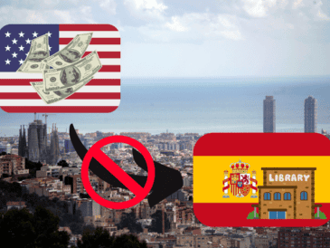 Estados Unidos cancelará una ayuda a Barcelona por incumplir su política contra la diversidad. ARCHIVO/EFE/M. Pérez/CANVA.