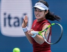 Alexandra Eala ha vencido a tres campeonas de Majors en Miami. EFE/C. Herrera