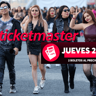 ¡Todos estos conciertos son parte del jueves 2x1 de Ticketmaster!