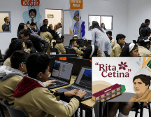 Las y los beneficiarios de la Beca Rita Cetina están a la espera del calendario de pagos para abril. ESPECIAL/NTX
