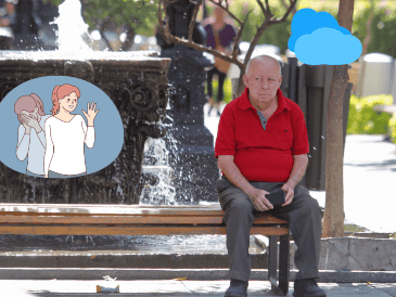 Por estas razones un adulto mayor puede presentar depresión. EL INFORMADOR / ARCHIVO