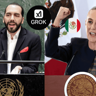 ¿México de Sheinbaum o El Salvador de Bukele? Grok responde cuál prefiere