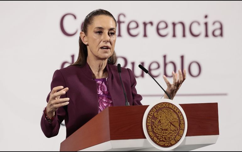 Claudia Sheinbaum afirmó que se está intentando fortalecer la conexión con el productor de maíz. EFE/J. Méndez