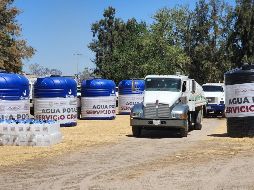 Como parte de esta estrategia, se han instalado 20 cisternas con una capacidad de 10 mil litros de agua potable cada una. ESPECIAL