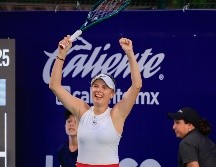 La checa Linda Fruhvirtova logró un sufrido pase a las Semifinales del Puerto Vallarta Open 2025 WTA 125. CORTESÍA