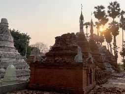 Birmania fue sacudido por un terremoto de magnitud 7.7 ayer viernes. EFE / C. Naing