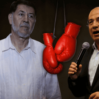 NUEVO pleito entre Noroña y Calderón; toman mismo avión (VIDEO)