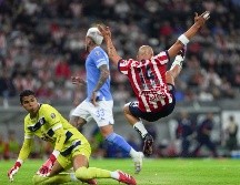 Chicharito Hernández. El delantero no ha lucido en su segunda etapa con Chivas. IMAGO7/A. Saepúlveda