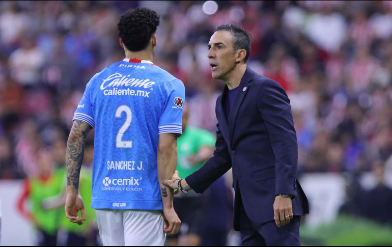 Vicente Sánchez calificó el juego contra Chivas como ajustado y bien ganado. IMAGO7/J. Cubeyro