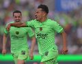 Jairo Torres festeja su gol frente a Puebla. IMAGO7/J. Zamora