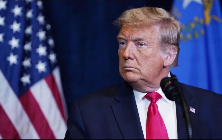 En la entrevista, Trump también mencionó que ha tenido conversaciones reales sobre la anexión de Groenlandia, y que no descarta el uso de fuerza militar. AP/Archivo