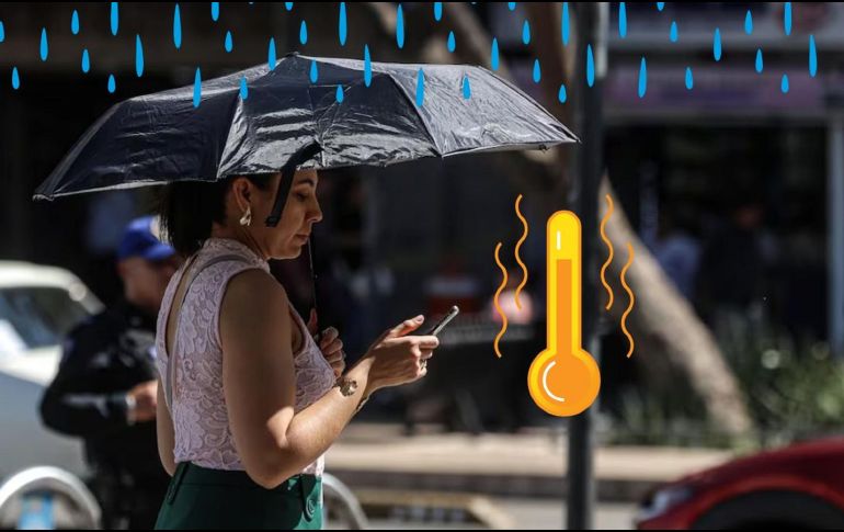 Este es el pronóstico de lluvias y temperaturas máximas para hoy 30 de marzo de 2025. SUN / ARCHIVO