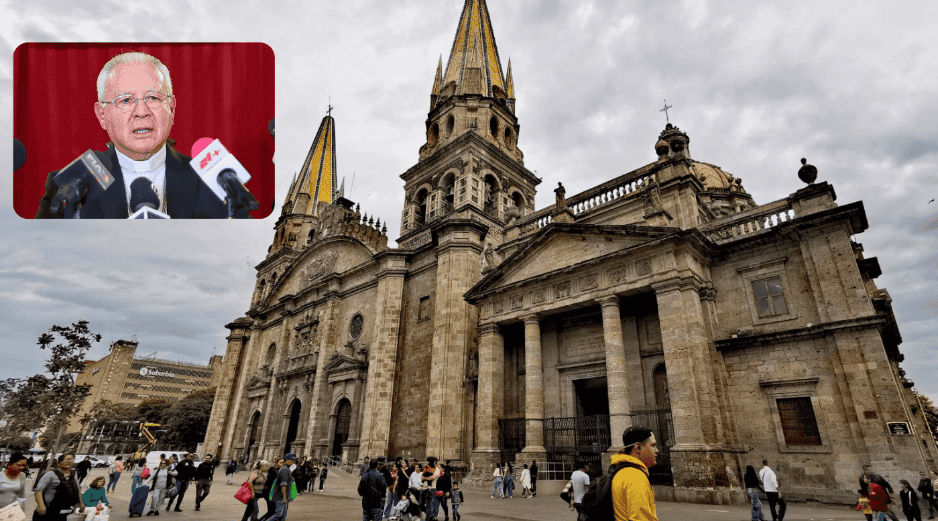 El purpurado aclaró que no tiene información del costo de restauración ni de la técnica que será aplicada. EL INFORMADOR / H. FIGUEROA / CANVA