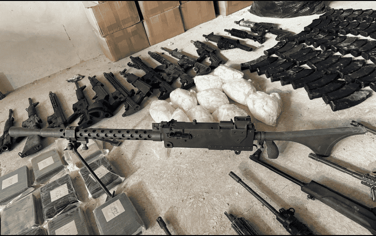 El domicilio fue detectado por uniformados de la Policía Regional integrados a la Fuerza Interinstitucional Regional. ESPECIAL