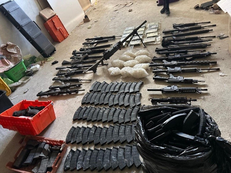 En la imagen, el decomiso realizado por la FIR en Villa Hidalgo. ESPECIAL 