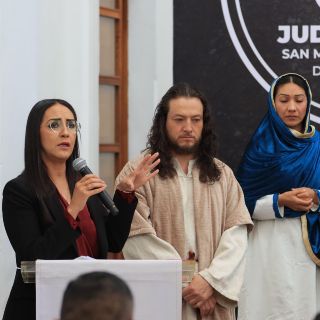 Laura Imelda Pérez anuncia operativo para la Judea en Vivo 2025 en San Martín de las Flores