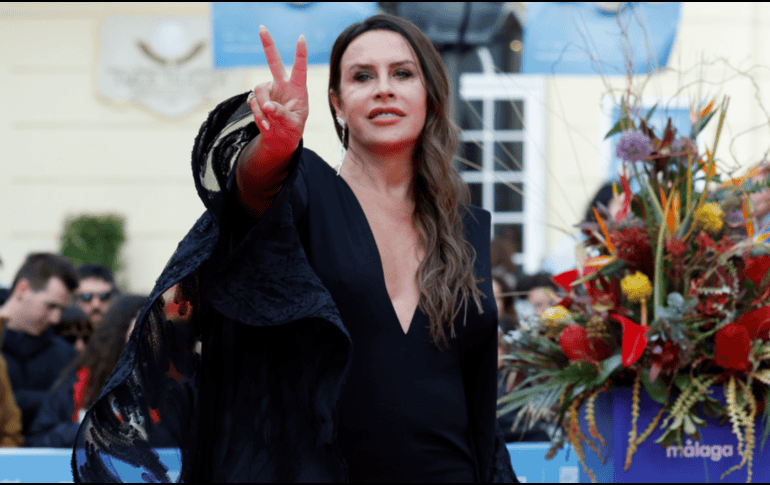 Karla Sofría Gascón durante la clausura del festival de Cine de Málaga. EFE / ARCHIVO