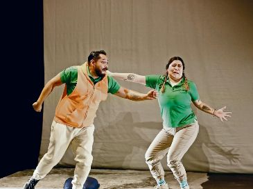 Escena del montaje “Mi perro Cono”. CORTESÍA